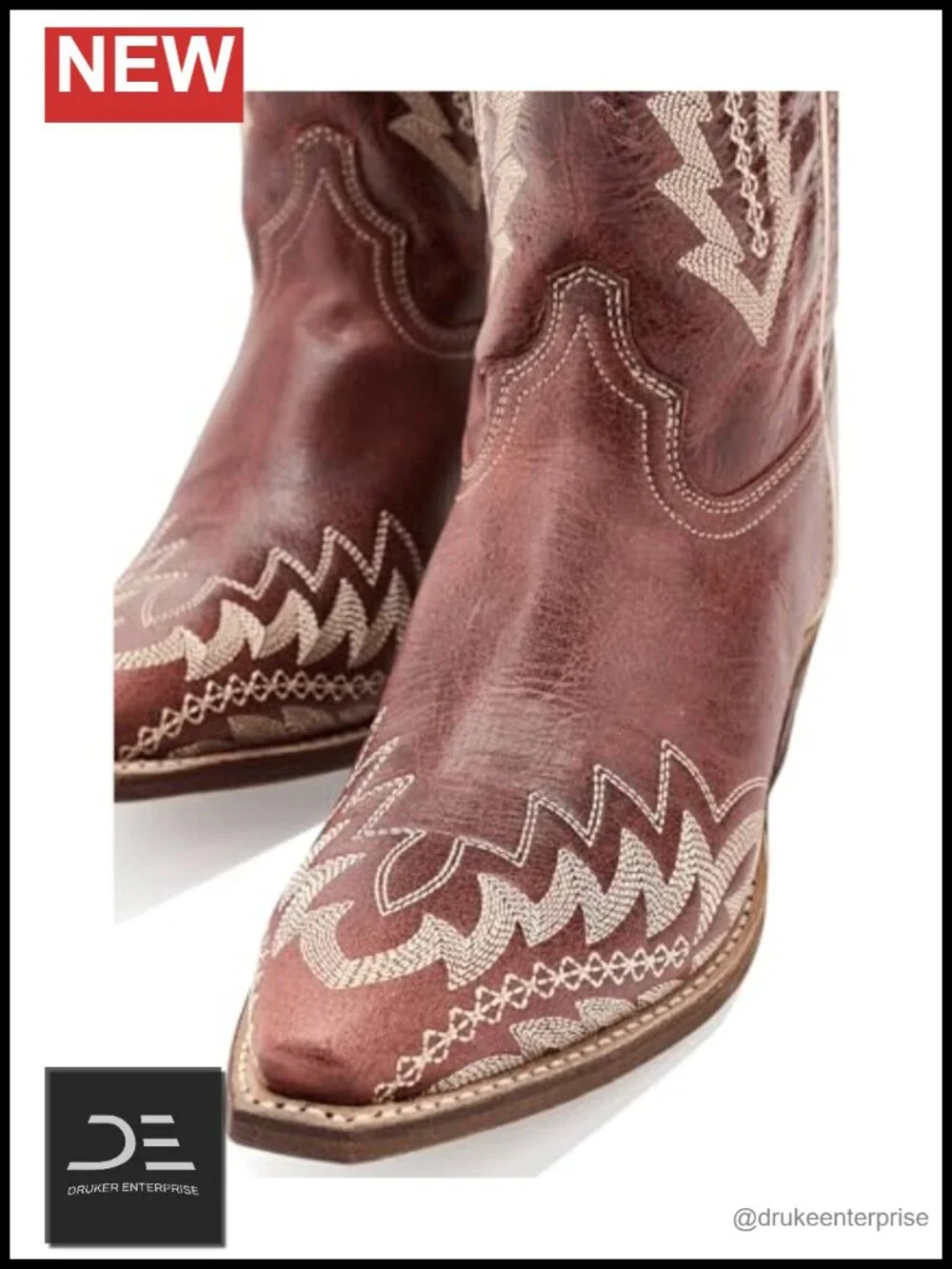 Laredo Women's Wide Calf Snip Toe Over the Knee Low Heel Casual Boots Leather